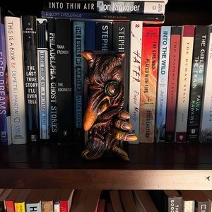 Faux devil book decor